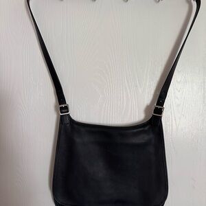 Coach Black Crossbody Bag Minimalist Design